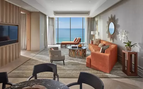 Mandarin Oriental Jumeirah - Mandarin Sea Front Suite Living Room